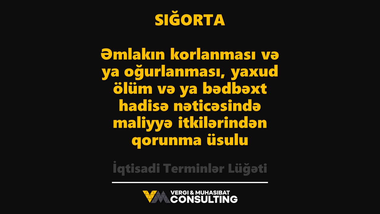 Sığorta nədir?